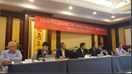 図３　ISO/TC20/SC10（航空宇宙流体系統及び構成部分）国際会議（北京／中国）