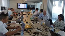 図２　ISO/TC20/SC1（航空宇宙電気系統の要求事項）国際会議（パリ／フランス）